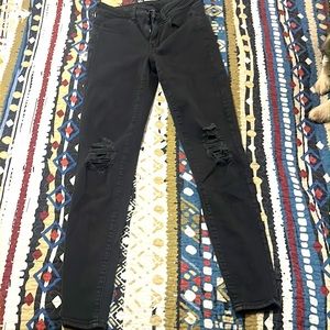 Brand: American Eagle. Size: 2. Black and light washed both skinny